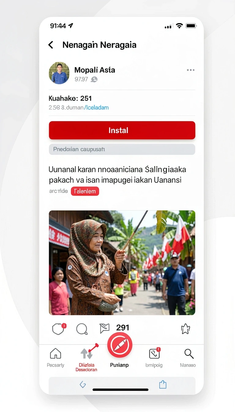 Tampilan utama aplikasi Aplikasi pedetogel Resmi dan Terpercaya di Android yang intuitif dan efisien.